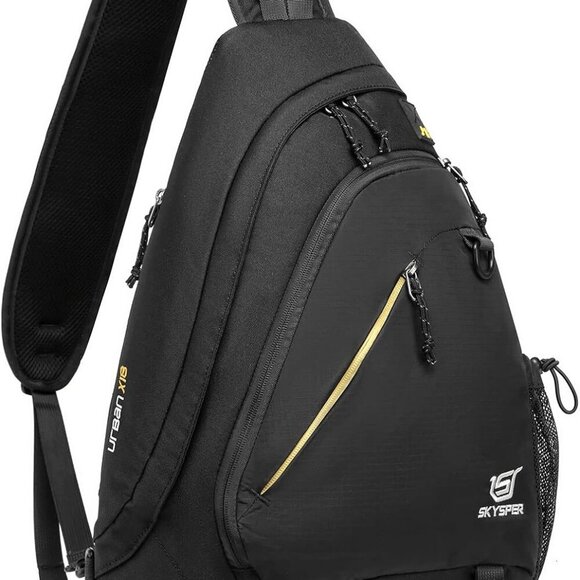 Sling Laptop Bag Up to 13 Inch - 18L Crossbody Sling Backpack Travel Shoulder Ba - Picture 1 of 6